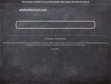 Tablet Screenshot of eslabondecristal.com